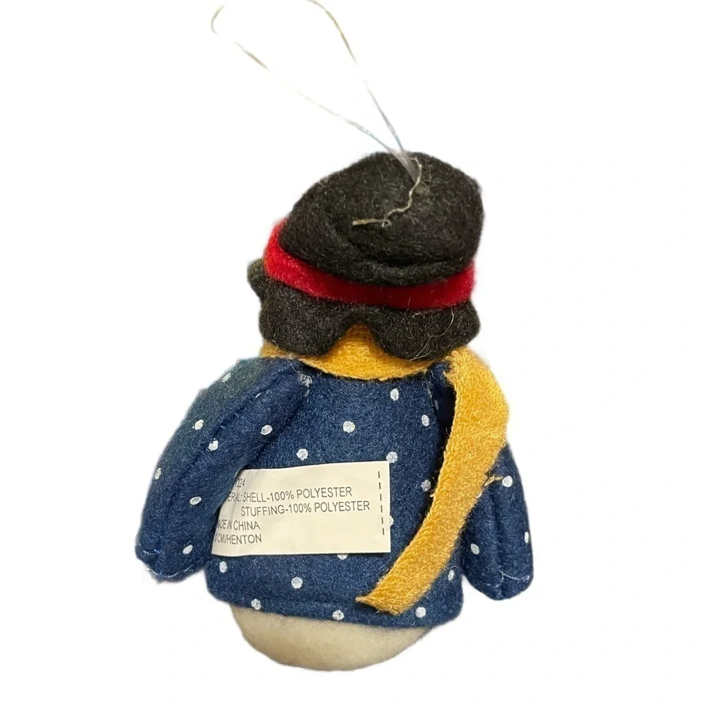 Snowman ornament felt Christmas decoration xmas decor
